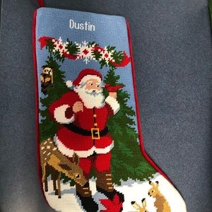Personalized “Dustin” Christmas Stocking